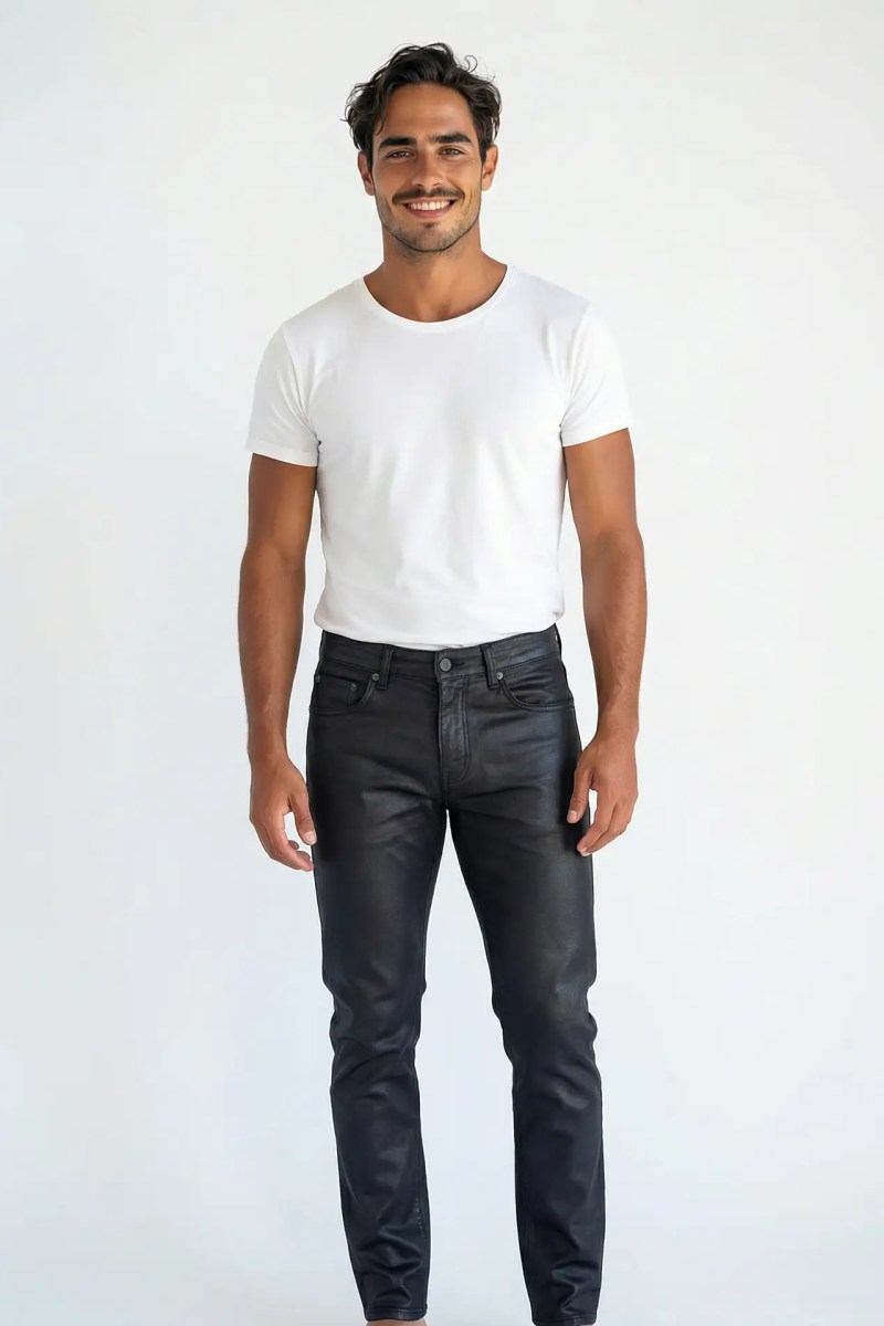 Neuw-Coated Lou Skinny Jeans