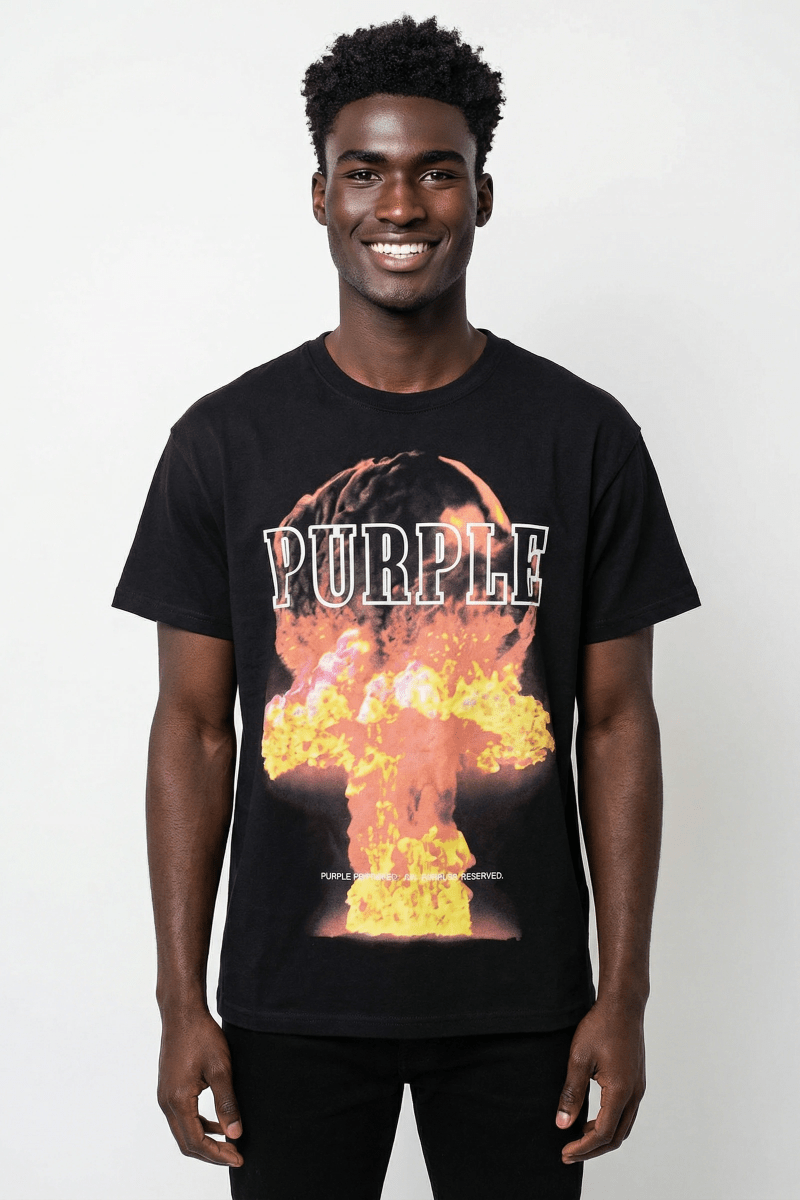 Purple Brand Graphic Tee